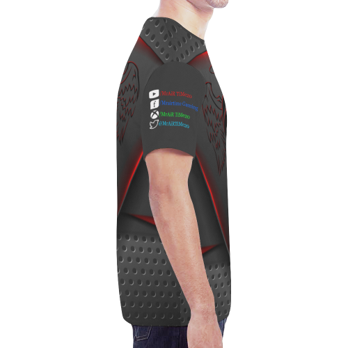 2K GODS 3D T-SHIRT New All Over Print T-shirt for Men/Large Size (Model T45)