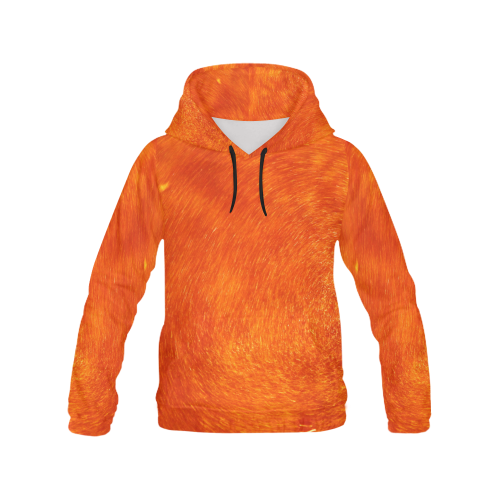 orange gold All Over Print Hoodie for Men (USA Size) (Model H13)