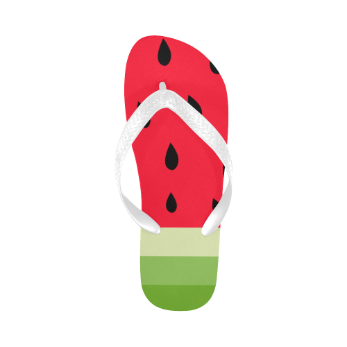 Watermelon Flip Flops for Men/Women (Model 040)