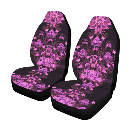 buterfly flowers 10 Car Seat Covers (Set of 2)