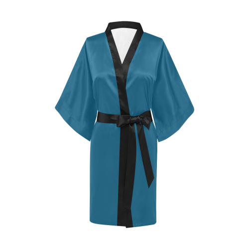 Blue Sapphire Kimono Robe