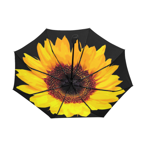 Sunny Sunflower - The Nature Is Shining Anti-UV Auto-Foldable Umbrella (Underside Printing) (U06)