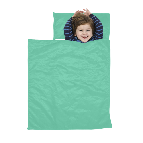 color medium aquamarine Kids' Sleeping Bag
