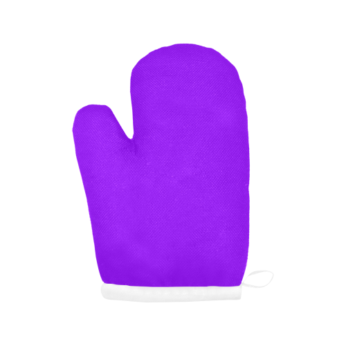 color electric violet Oven Mitt (Two Pieces)