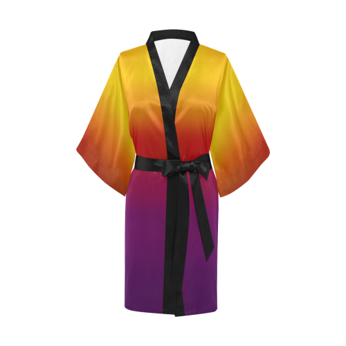 Shades of sunset Kimono Robe