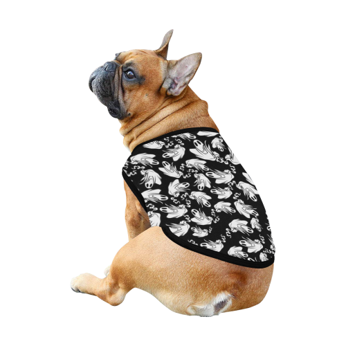 Cute Halloween Ghosts All Over Print Pet Tank Top