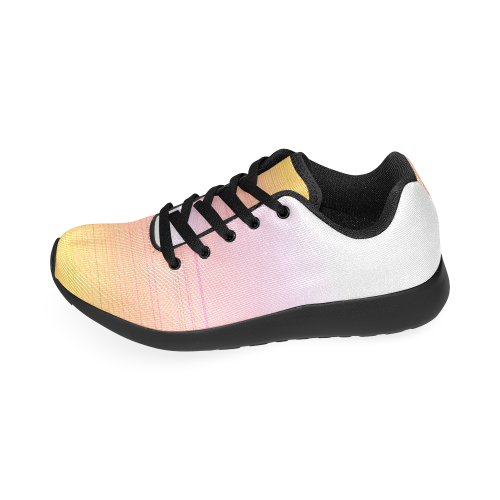 Gold pink lemons Women’s Running Shoes (Model 020)