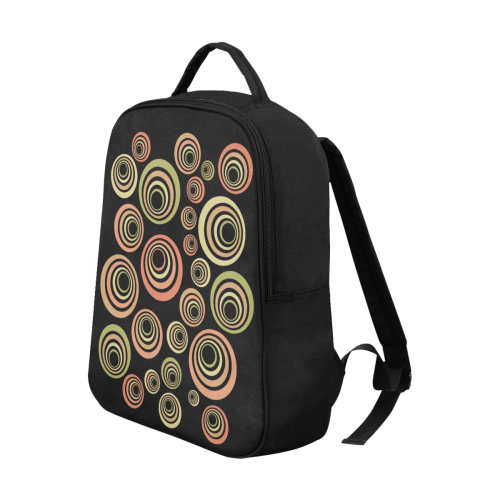 Groovy 60's Classic Pattern Fun Retro Pop-art Popular Fabric Backpack (Model 1683)