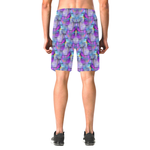 Composite Karos by Artdream Men's All Over Print Elastic Beach Shorts (Model L20)