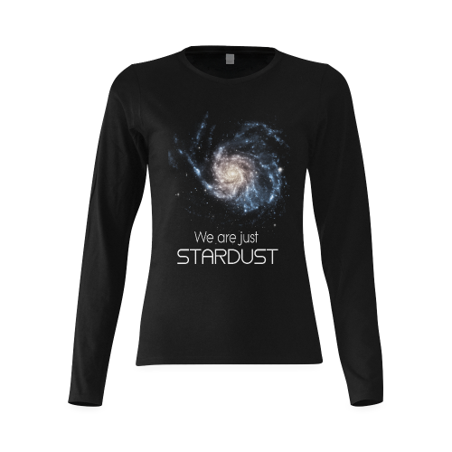 We are Stardust Sunny Women's T-shirt (long-sleeve) (Model T07)