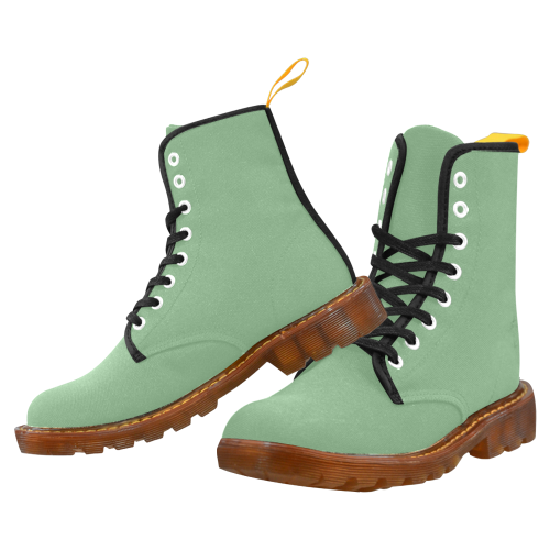 color dark sea green Martin Boots For Men Model 1203H