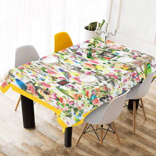 Everything Cotton Linen Tablecloth 60"x120"