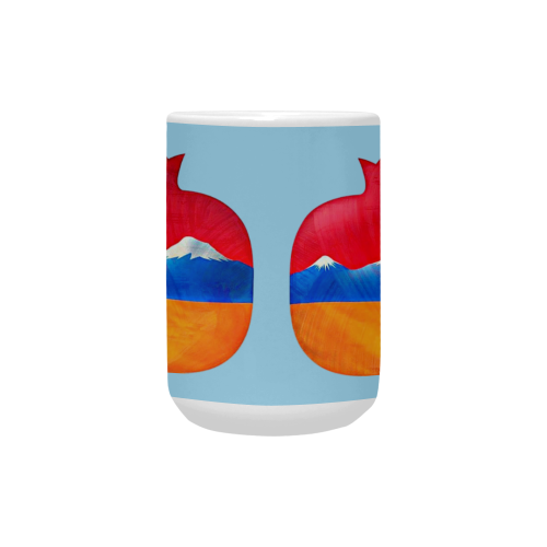 Armenian Pomegranate Custom Ceramic Mug (15OZ)