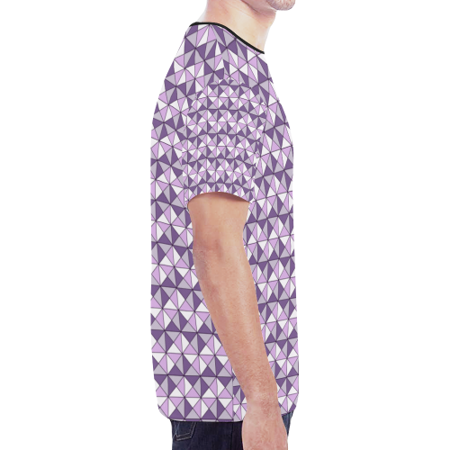 geometry New All Over Print T-shirt for Men (Model T45)