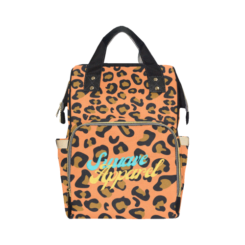 Liberate Cheetah Multi-Function Diaper Backpack/Diaper Bag (Model 1688)