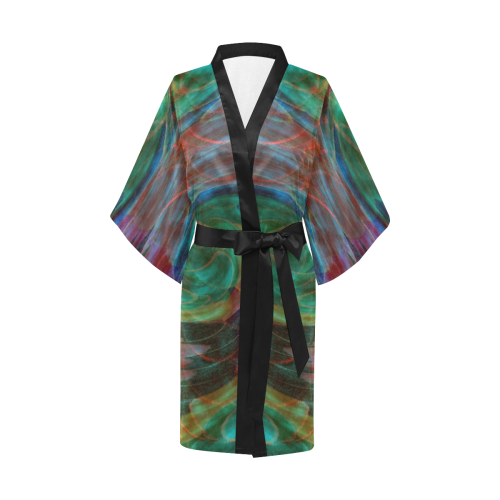 Ray of Twirls Kimono Robe