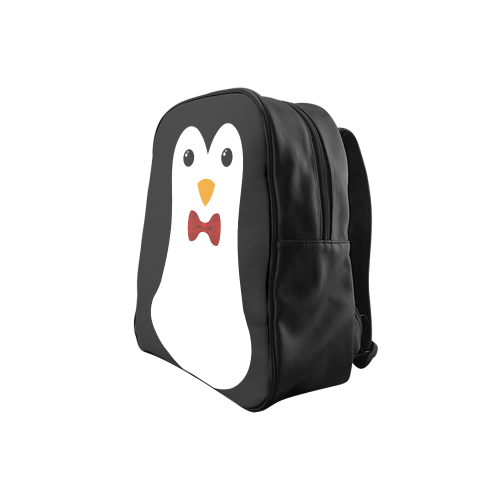 Penguin Kawaii Style Boy School Backpack (Model 1601)(Small)