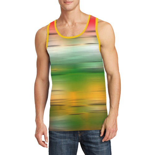 noisy gradient 3 by JamColors Men's All Over Print Tank Top (Model T57)