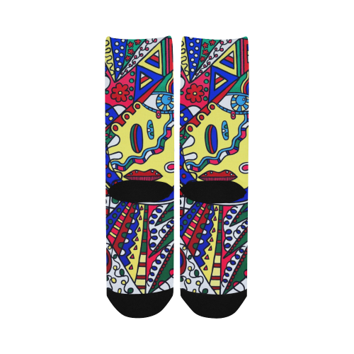 Whimsical W Socks Women's Custom Socks