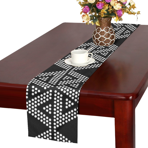 Polka Dots Party Table Runner 14x72 inch