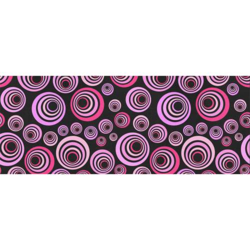 Retro Psychedelic Pretty Pink Pattern Gift Wrapping Paper 58"x 23" (1 Roll)