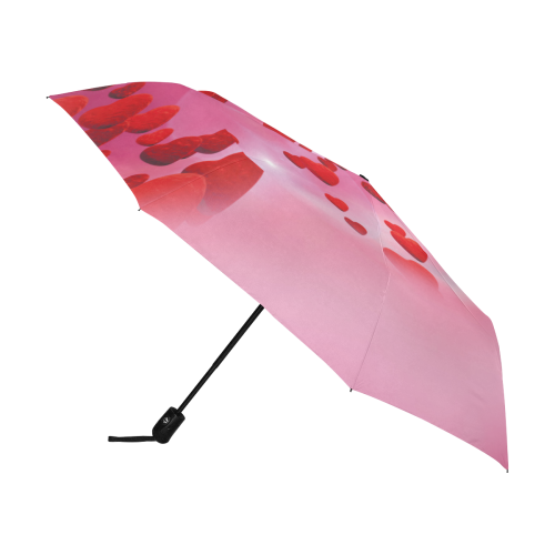 lovely romantic sky heart pattern for valentines day, mothers day, birthday, marriage Anti-UV Auto-Foldable Umbrella (U09)