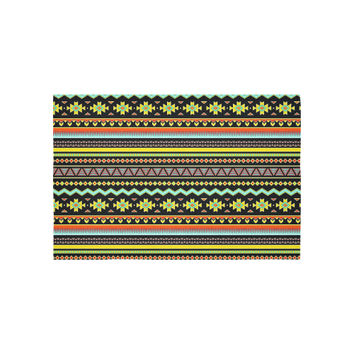 bright tribal Cotton Linen Wall Tapestry 60"x 40"