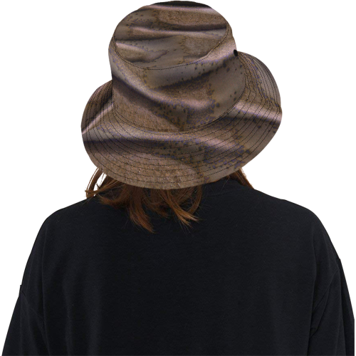 Frosted Dunes on Mars All Over Print Bucket Hat
