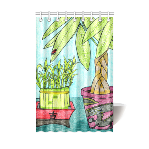 Luck & Fortune Shower Curtain 48"x72"