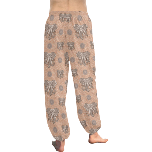 Ethnic Elephant Mandala Pattern Women's All Over Print Harem Pants (Model L18)