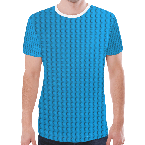 PLASTIC New All Over Print T-shirt for Men (Model T45)