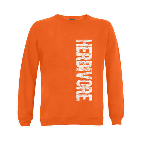 Herbivore (vegan) Gildan Crewneck Sweatshirt(NEW) (Model H01)