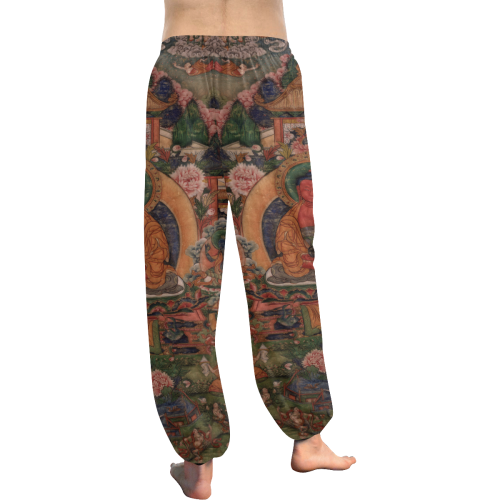 Buddha Amitabha in His Pure Land of Suvakti Women's All Over Print Harem Pants (Model L18)