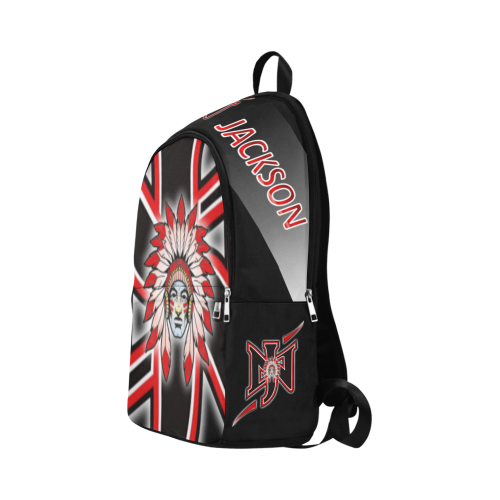 North Jackson High School Fabric Backpack for Adult (Model 1659)