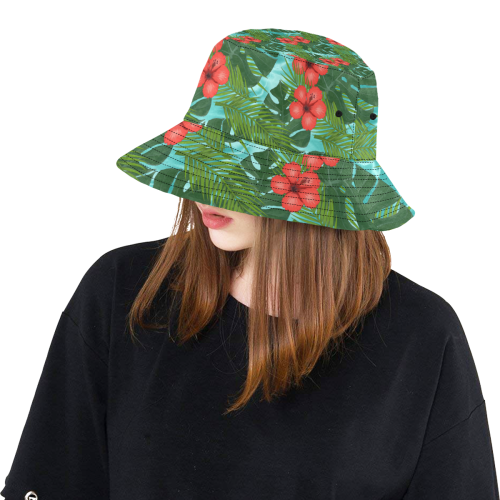 Tropical Vacation All Over Print Bucket Hat