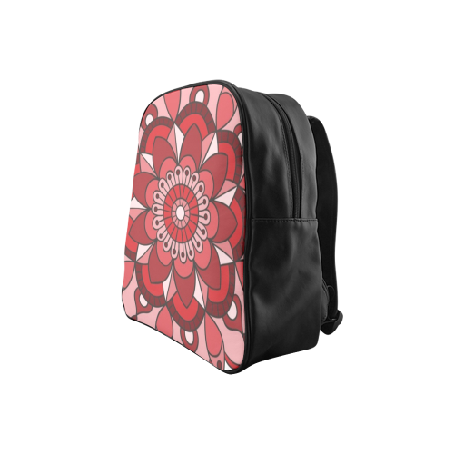 MANDALA HIBISCUS BEAUTY School Backpack (Model 1601)(Small)