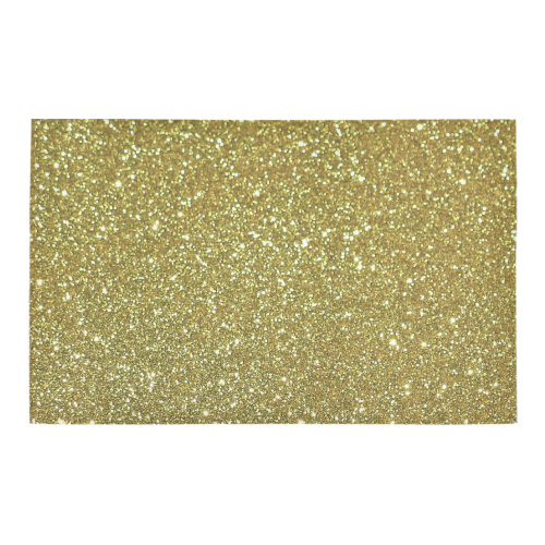 "gold glitter" Bath Rug 20''x 32''