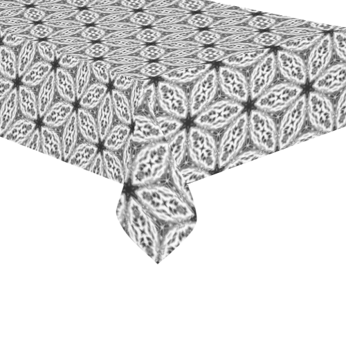 Kettukas BW #42 Cotton Linen Tablecloth 60"x120"