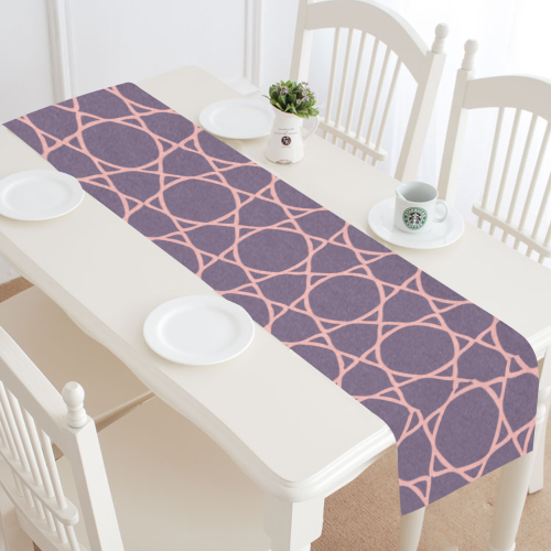 Grape Compote & Blossom #1 Table Runner 16x72 inch