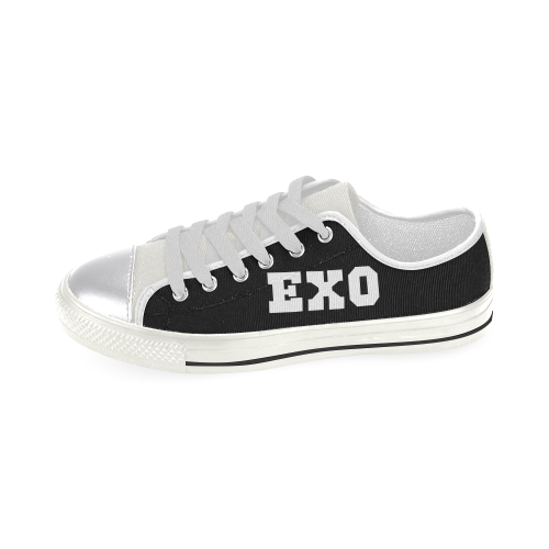 SEHUN-EXO Women's Classic Canvas Shoes (Model 018)