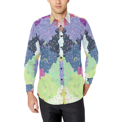 Colored Balls by Artdream Men's All Over Print Casual Dress Shirt (Model T61)
