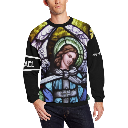 Raphael Sigil Sweatshirt All Over Print Crewneck Sweatshirt for Men (Model H18)