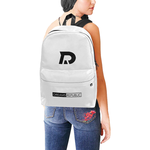 Unisex Classic Backpack (White) Unisex Classic Backpack (Model 1673)