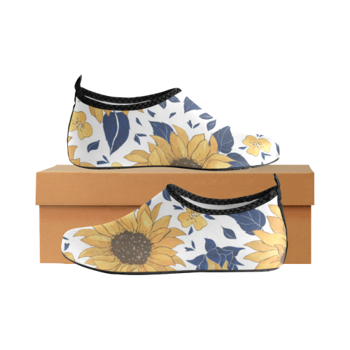 Sunflower Women's Slip on Water Shoes Women's Slip-On Water Shoes (Model 056)