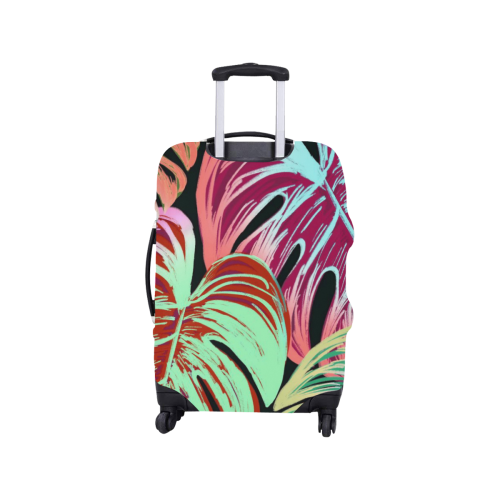 Pretty Leaves A by JamColors Luggage Cover/Small 18"-21"