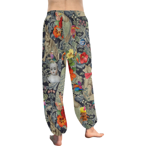 And AnotherThing (doll) Women's All Over Print Harem Pants (Model L18)