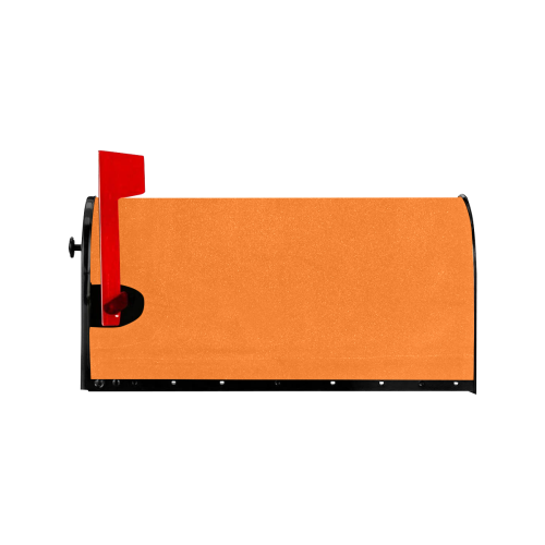 color pumpkin Mailbox Cover