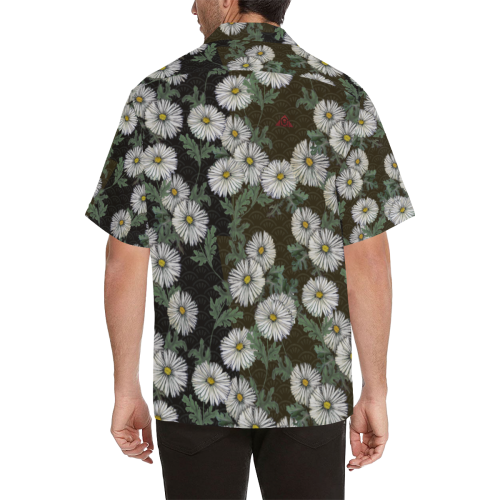 The Lowest of Low Daisies Black Hawaiian Shirt (Model T58)