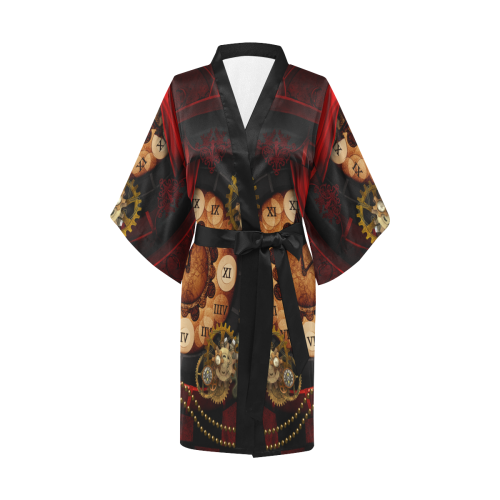 Steampunk, wonderful clockwork Kimono Robe
