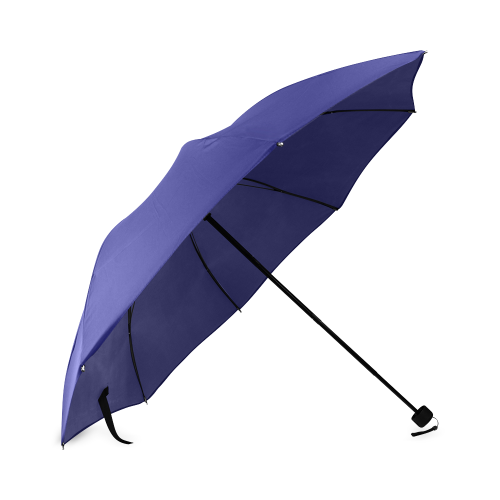 color midnight blue Foldable Umbrella (Model U01)